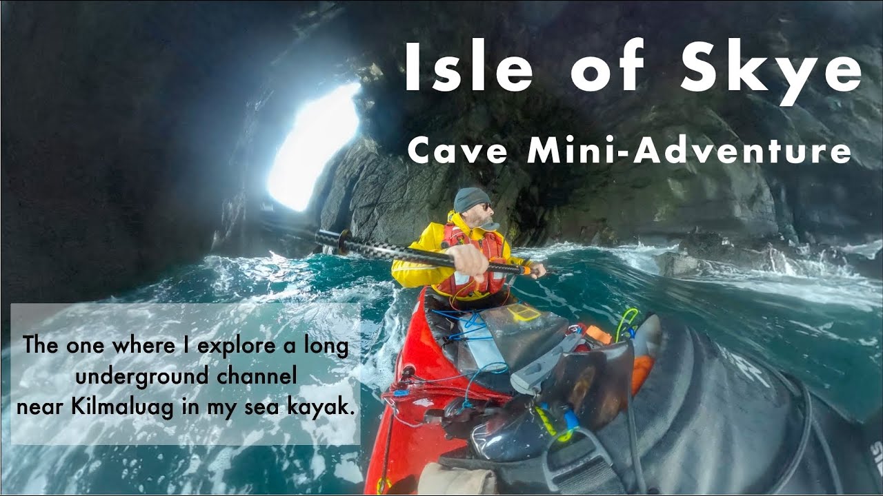 Sea Kayaking Isle of Skye - Cave Exploration