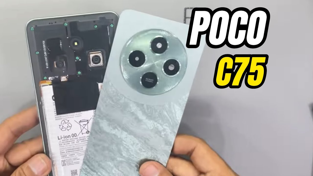 POCO C75 TEARDOWN‼️, Bongkar Poco C75