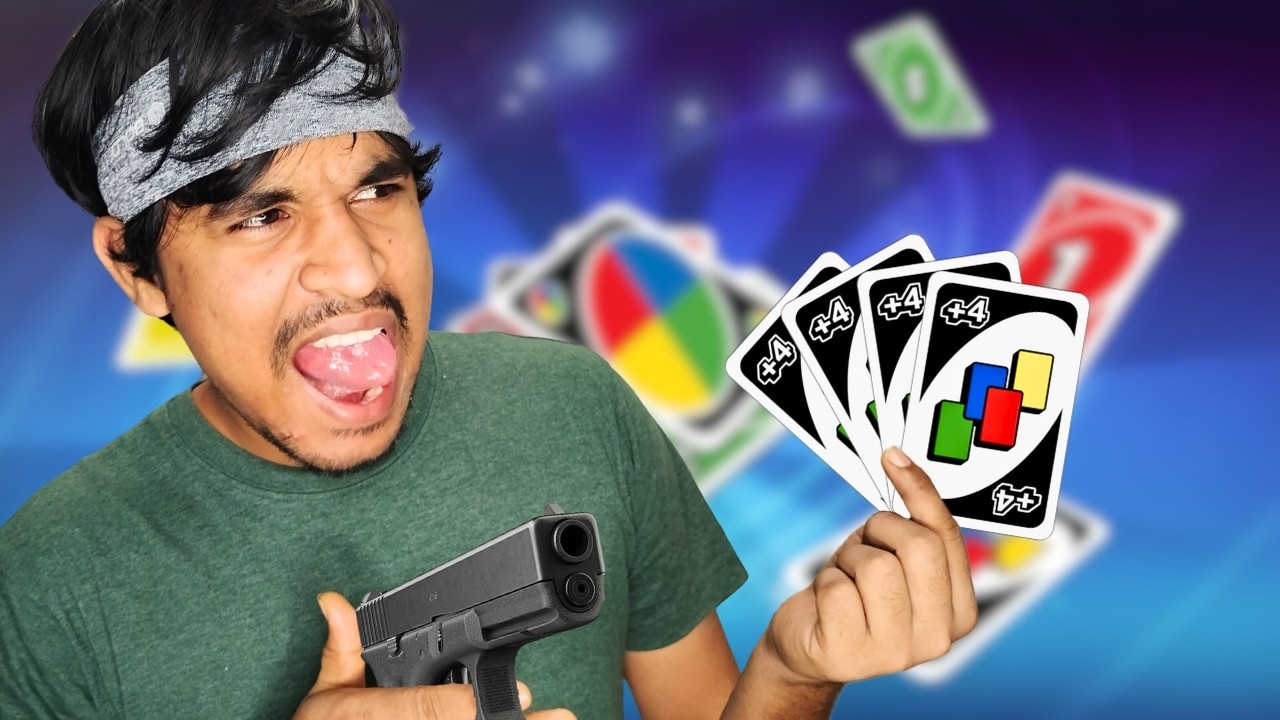 1 vs 1 with my sister🤣| Uno gameplay