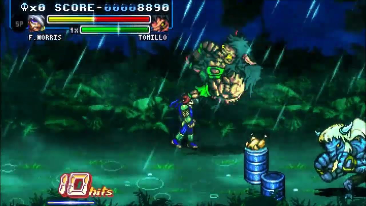 Fight'N Rage - F.Norris AAAA ~x3 SP recharge infinite combo