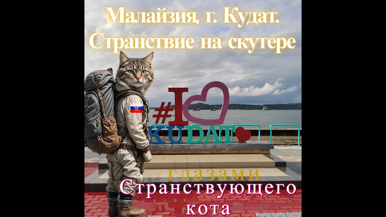 Странствие на край земли.Кудат, штат Сабах глазами Странствующего кота.