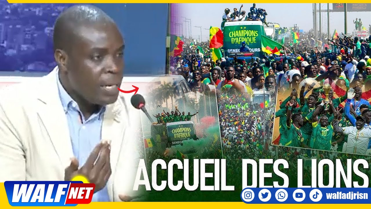 Accueil Des Lions : Une Foule Historique Bouleverse Tout ! Moustapha Diop Explique Ce Moment Unique