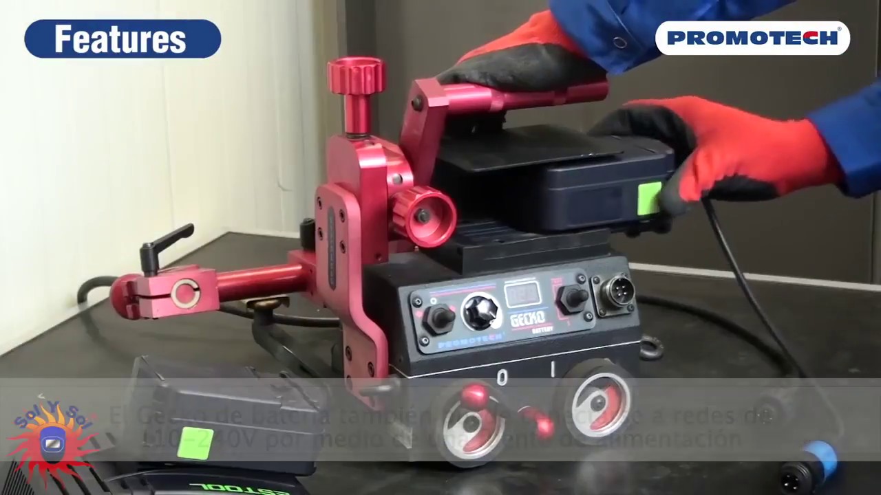 Gecko-Soldadura autom&aacute;tica lineal con carro Solysol