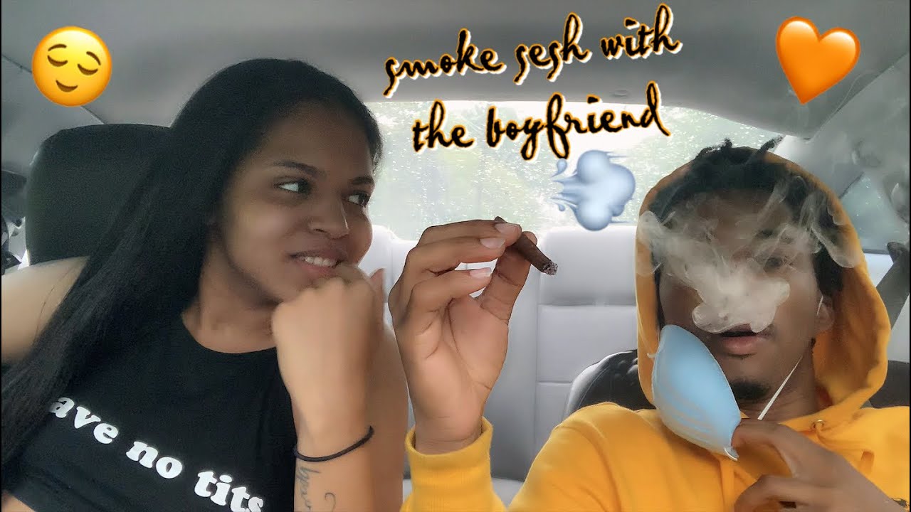 BREAKING UP WITH MY EX BOYFRIEND ON YOUTUBE ... | SMOKE SESH / HOTBOX 💨