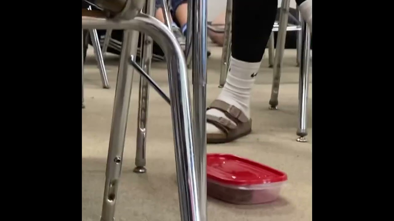 Socks in sandals