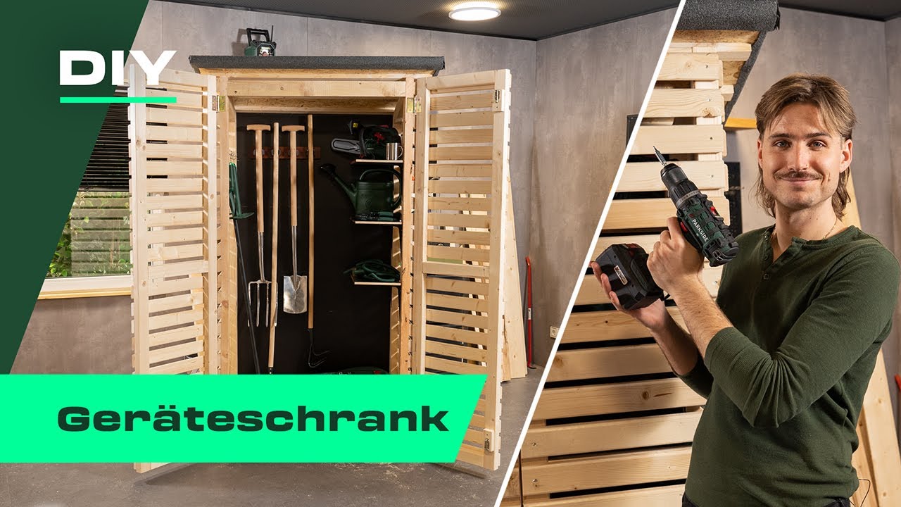 Geräteschrank schnell selbst gebaut 🛠️ | PARKSIDE | DIY