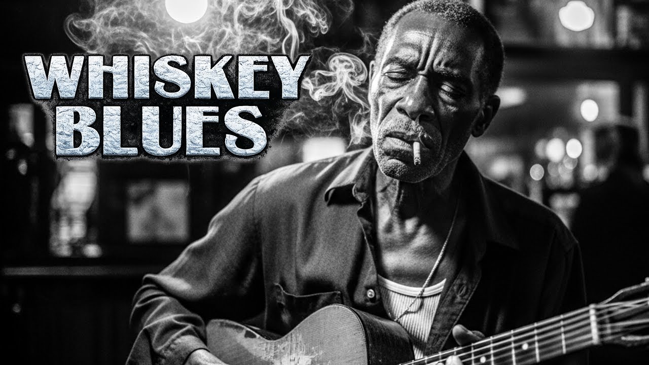 Relaxing Whiskey Blues Music | Slow Whiskey Blues Songs for Midnight Mood