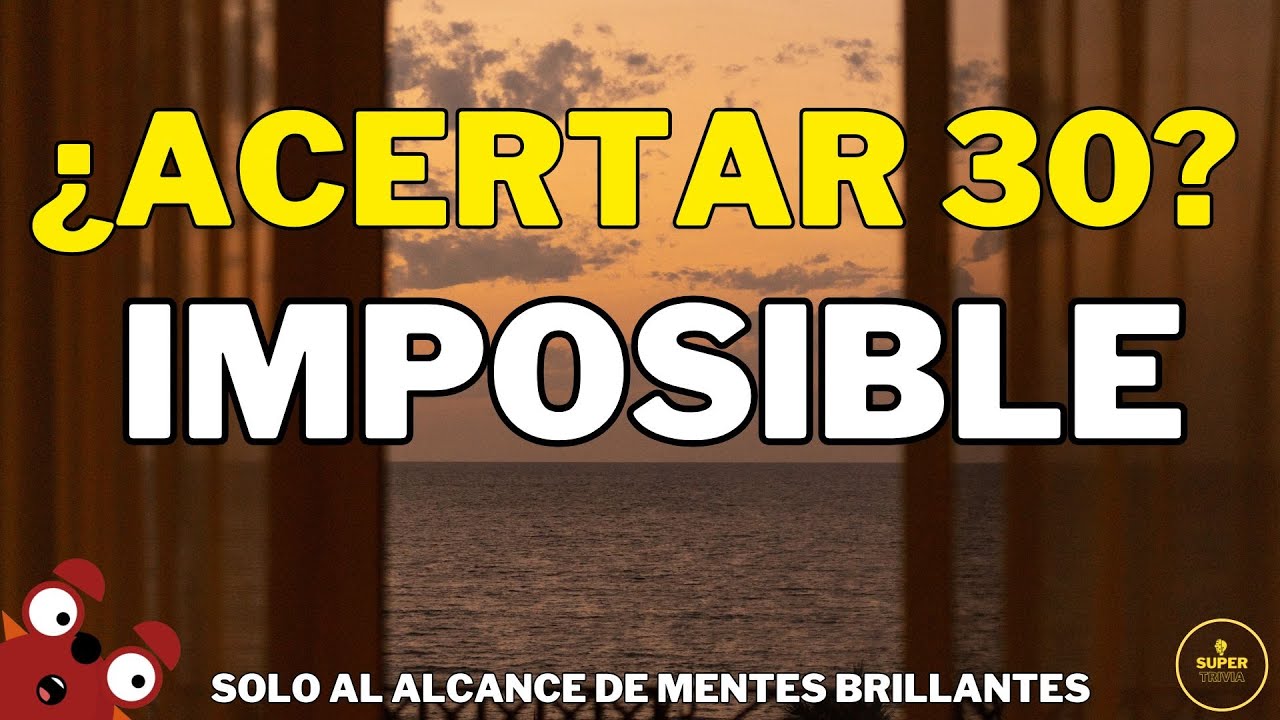 40 Preguntas de Cultura General DIFÍCILES Y SIN OPCIONES 🤓🧠🌍 #examen #test #quiz #tecnologia #cine