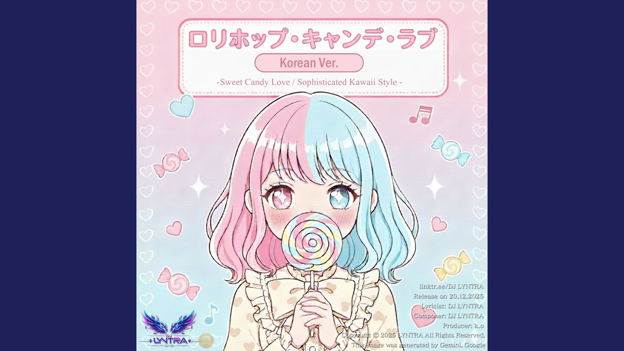 Lollipop Candy Love Sweet Candy Love / Sophisticated Kawaii Style (Korean Ver.)