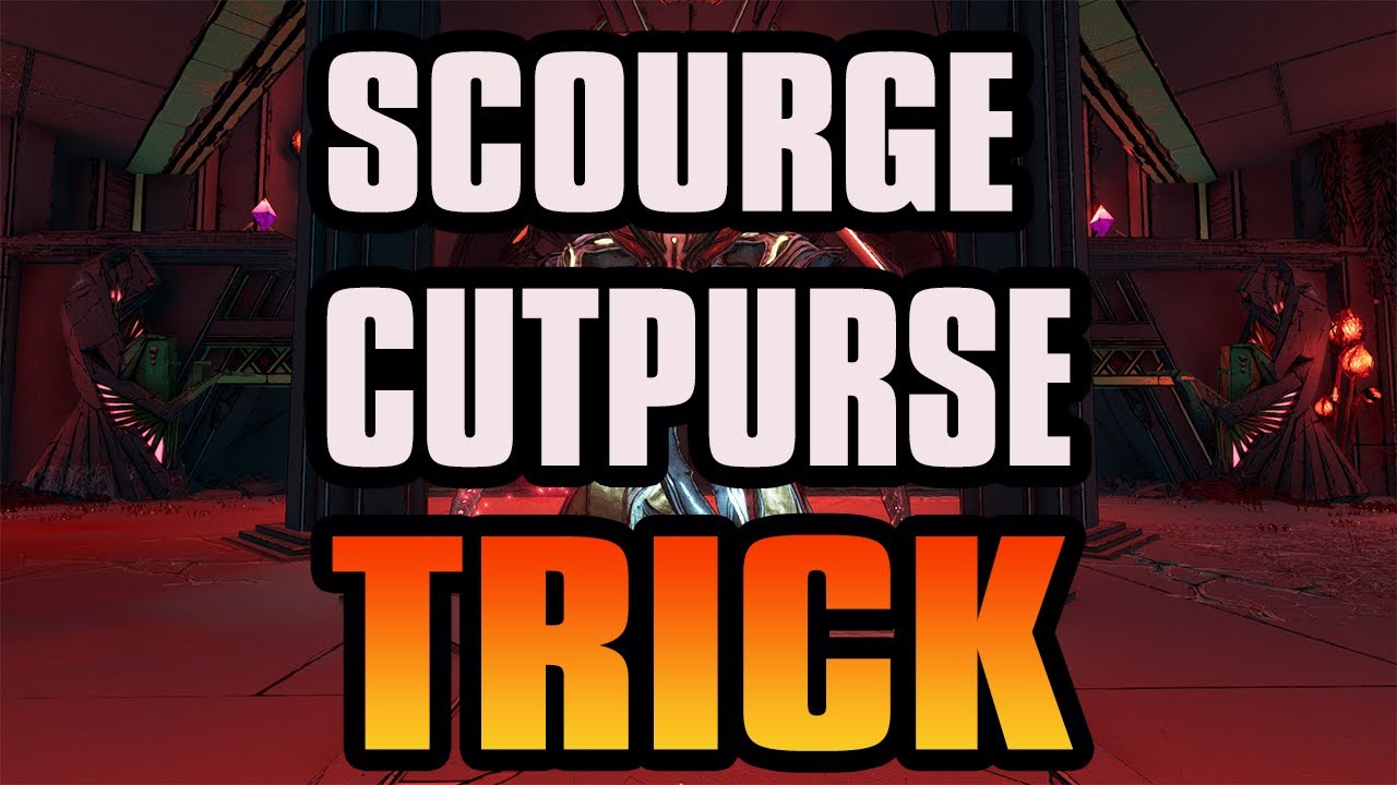 Borderlands 3 The Scourge Cutpurse Piller Trick!