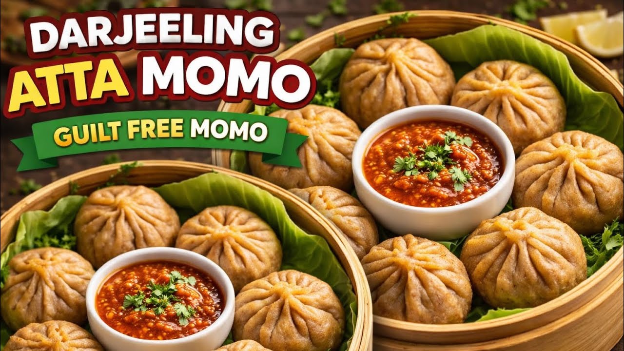 ✅Guilt free Atta Momo// Healthy and tasty atta momo // Darjeeling momo recipe //Full detail video