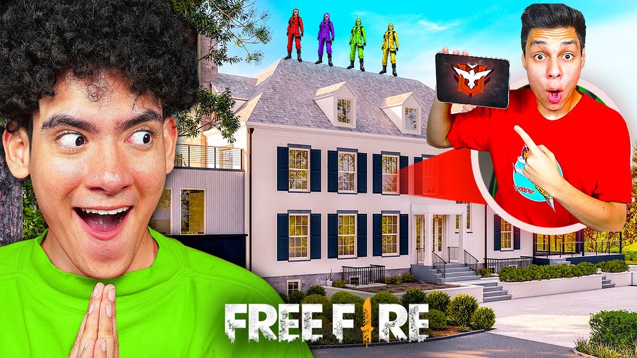 FUI A LA CASA DE YAIR17 PARA QUE SUBA PUNTOS Y LLEGUE A HEROICO POR PRIMERA VEZ EN FREE FIRE !!
