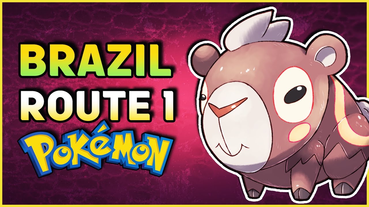 Designing NEW ROUTE 1 Pokémon for my Brazil Region