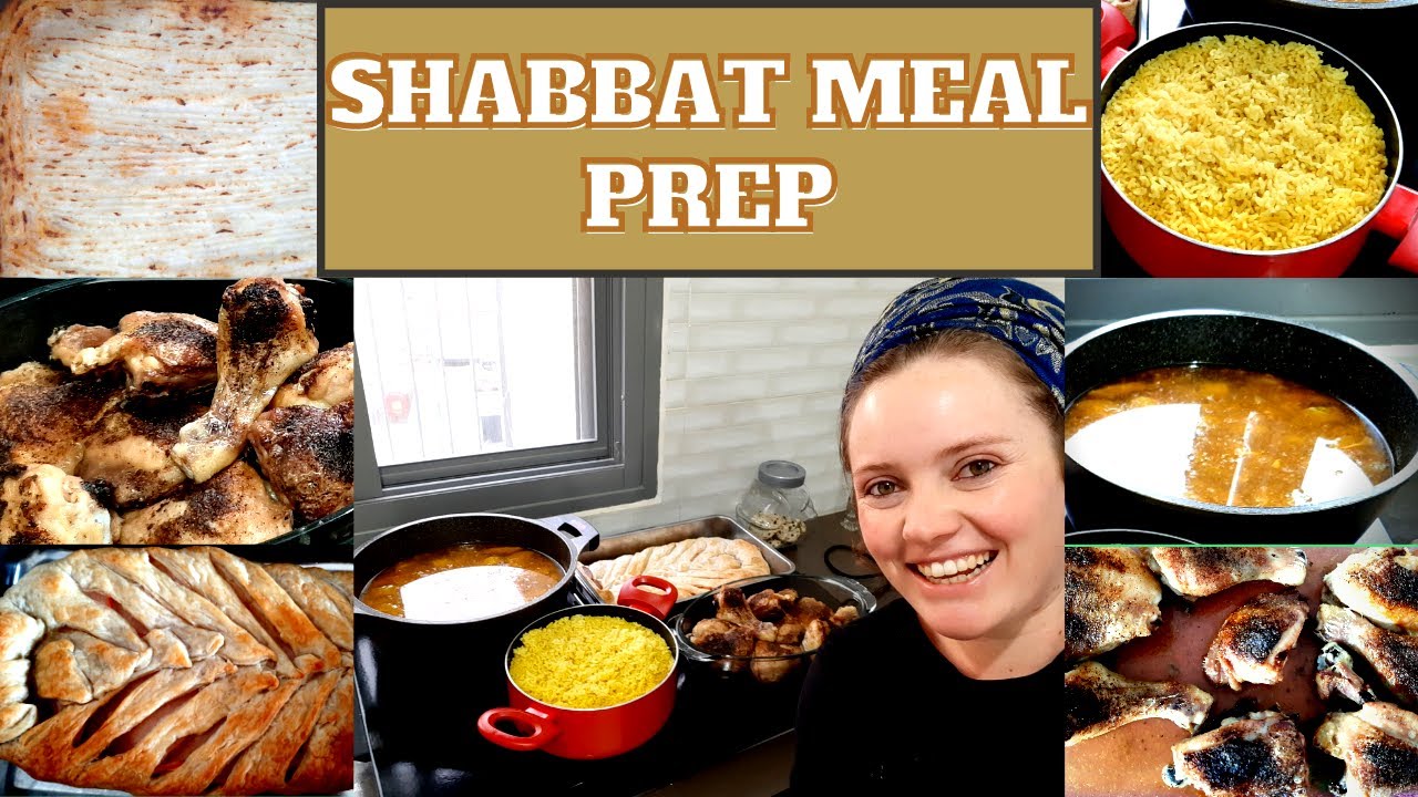 SHABBAT MEAL PREP // Cook with me!