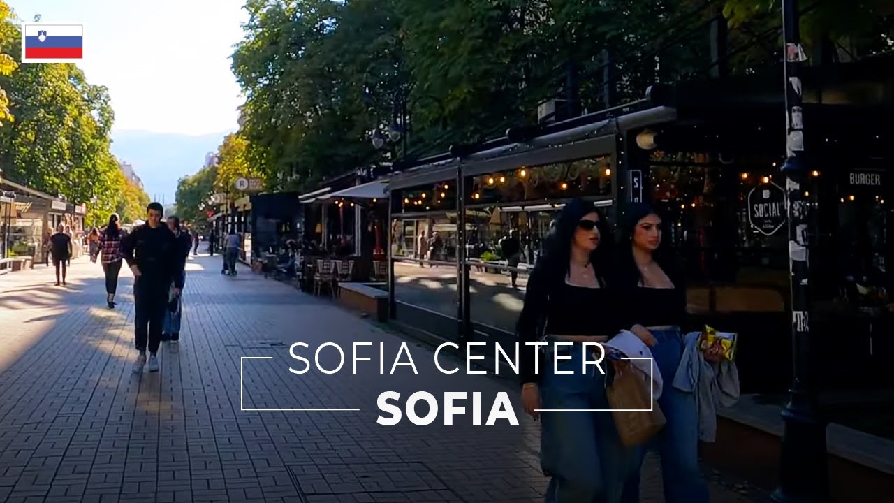 Sofia Center Walking Tour [2024-10-16][4K]