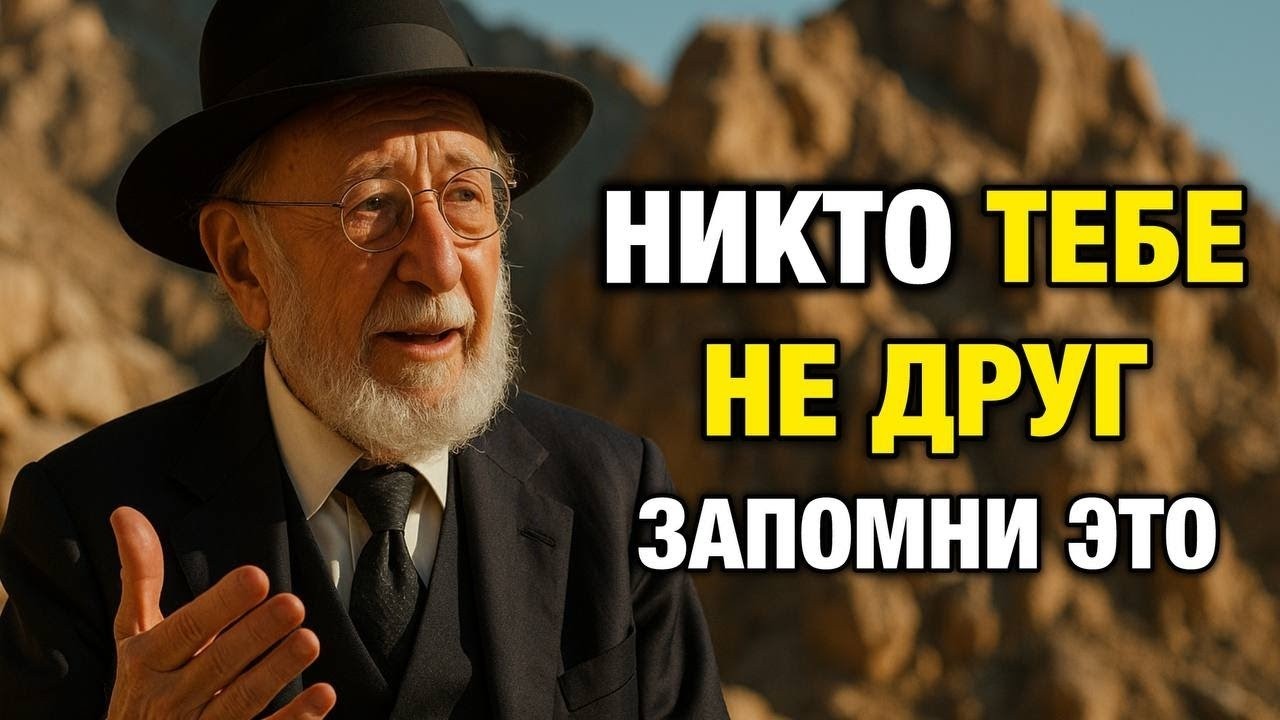 Никто Не Твой Настоящий Друг? Суровая Еврейская Мудрость о Людях и Доверии
