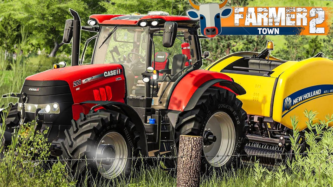 LS19 FarmerTown 2 #10: Das große BALLENPRESSEN: Heu in Massen! | LANDWIRTSCHAFTS SIMULATOR 19