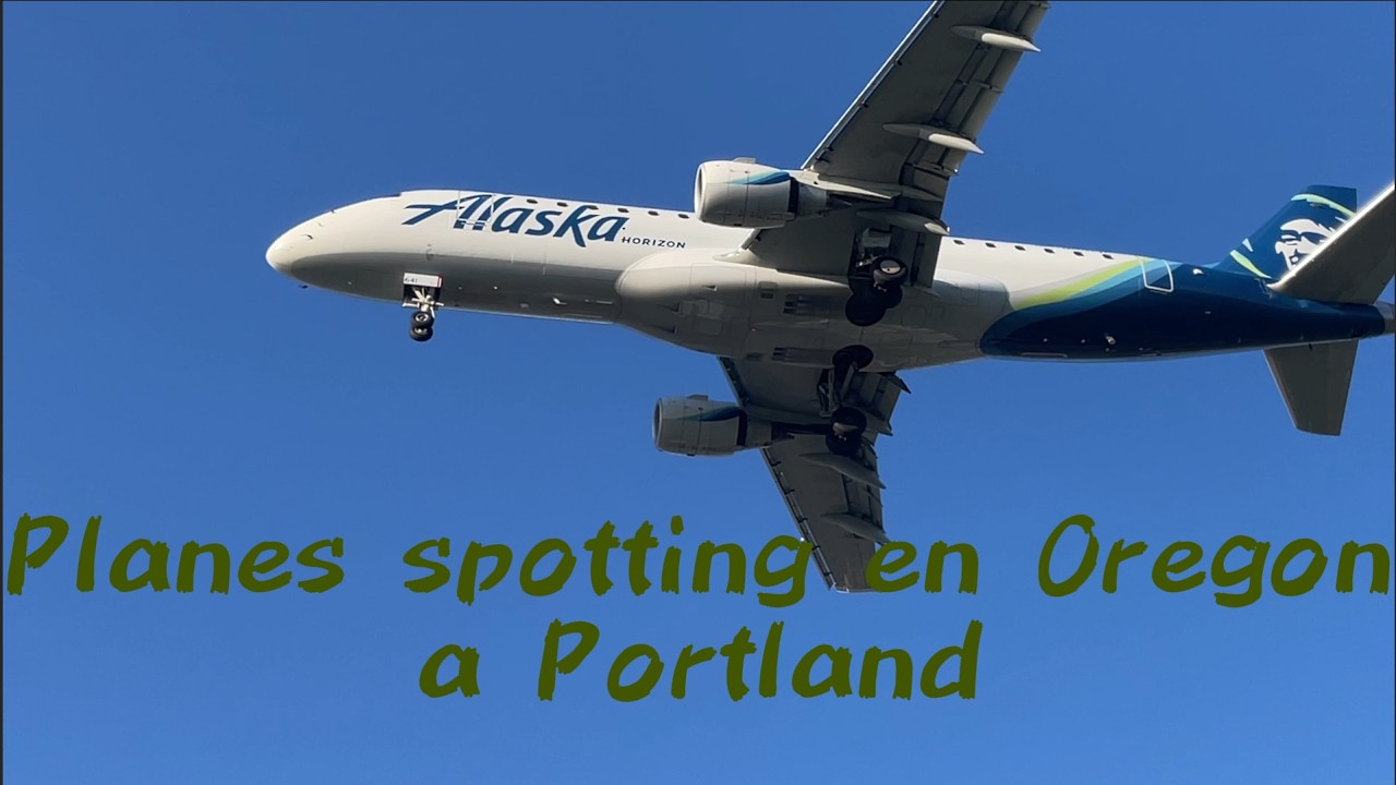 Planes spotting a Portland en Oregon