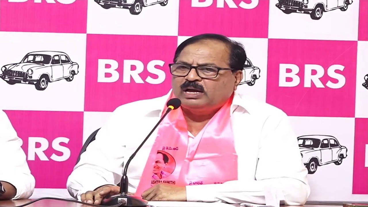 Live: Former Minister Srinivas Goud Press Meet at Telangana Bhavan