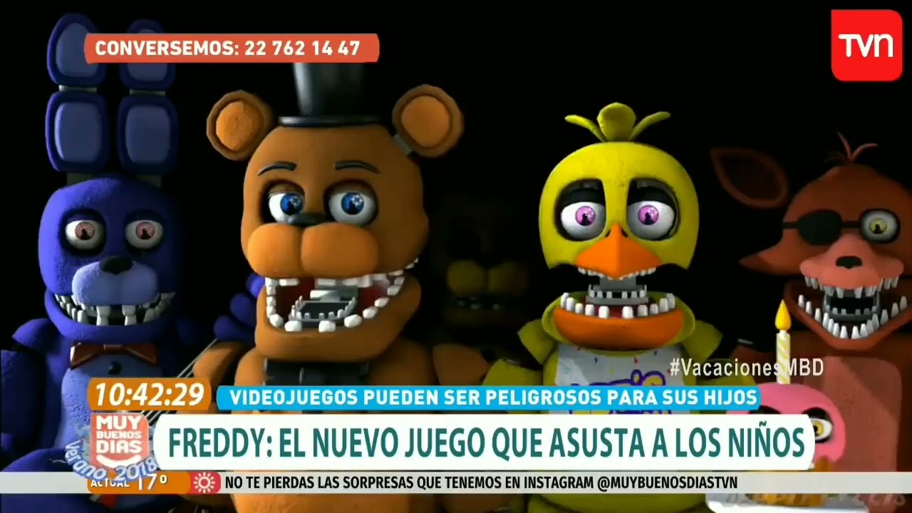 Tvn Habla de fnaf... CON MEMES