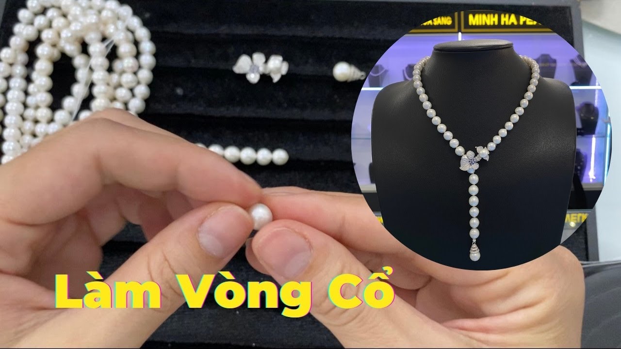 Hướng Dẫn Đan Chuỗi Ngọc Trai Đi Tiệc | Ngọc Trai Minh Hà