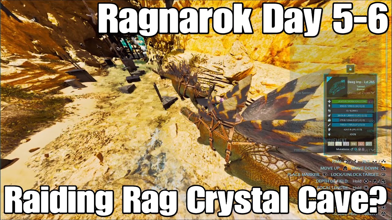 Ragnarok Day 6-7 Raiding Biggest OP On Server|Small Tribes|Ark Survival Ascended|PvP|ASA|The Hitmen