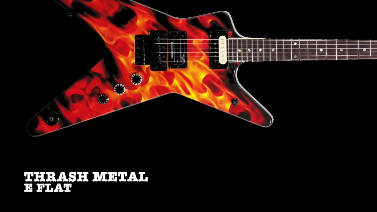 Thrash Metal Backing Track in E Flat