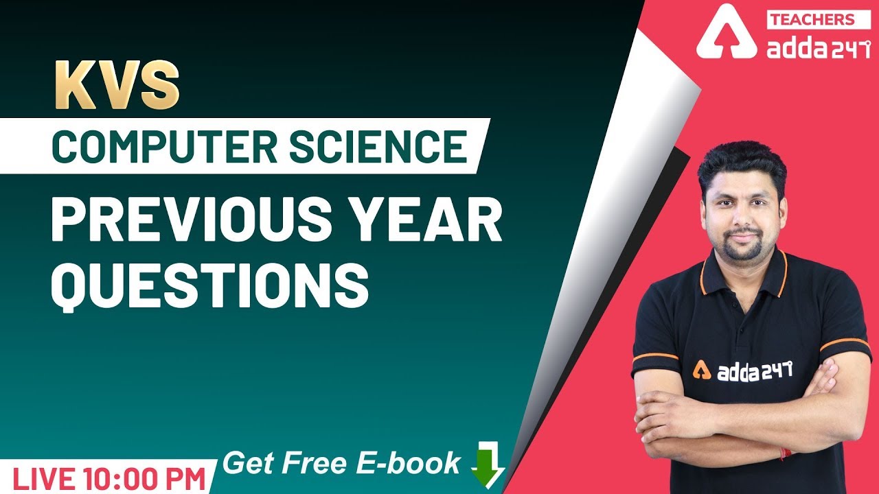 KVS 2020 | KVS (Previous Year Questions) | Teachers Adda
