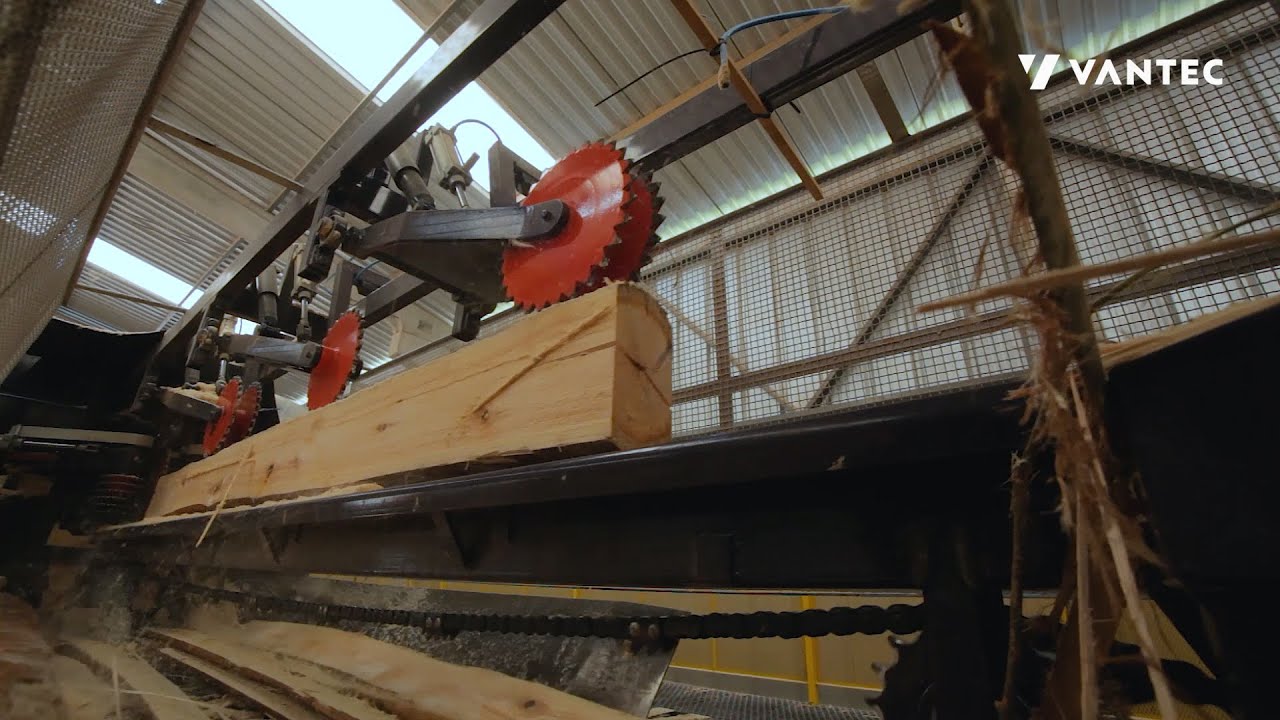 SERRARIA DE BLOQUEADEIRA E M&Uacute;LTIPLA | AUTOMATIC SAWMILL MACHINE | VANTEC M&Aacute;QUINAS