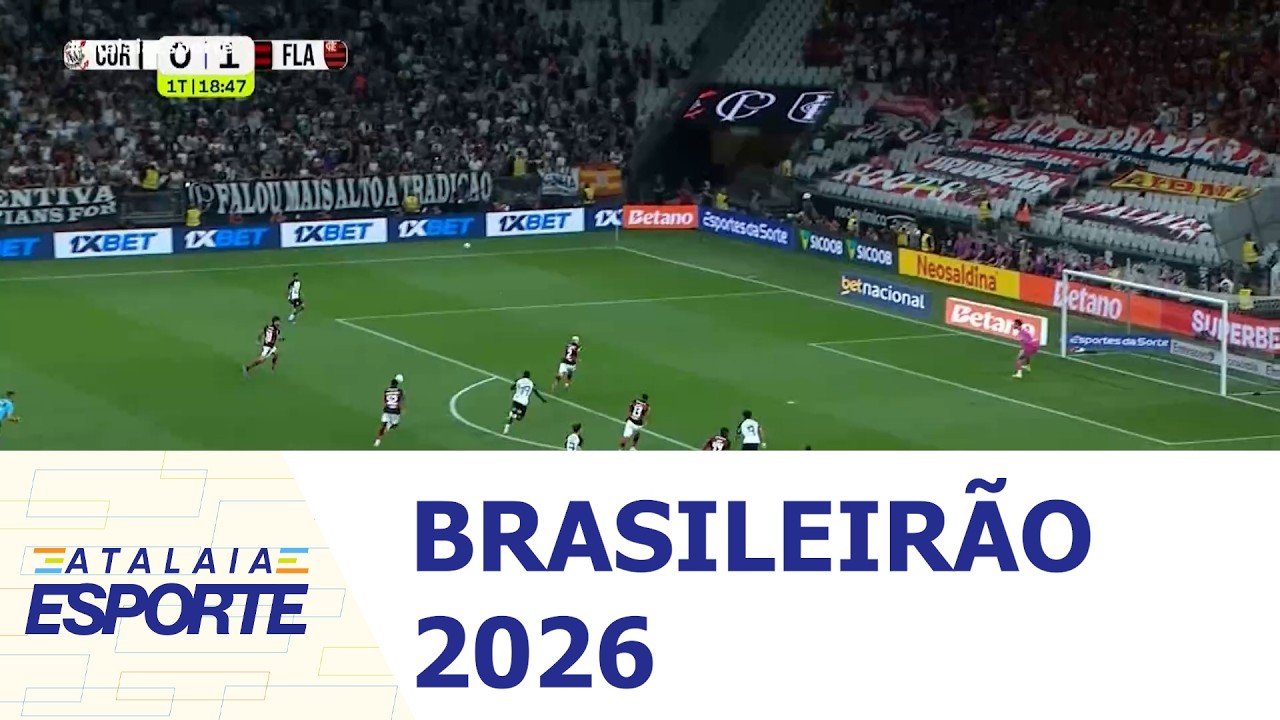 Confira os destaques do &lsquo;Brasileir&atilde;o 2026&rsquo; nesta segunda-feira (23) - Atalaia Esporte
