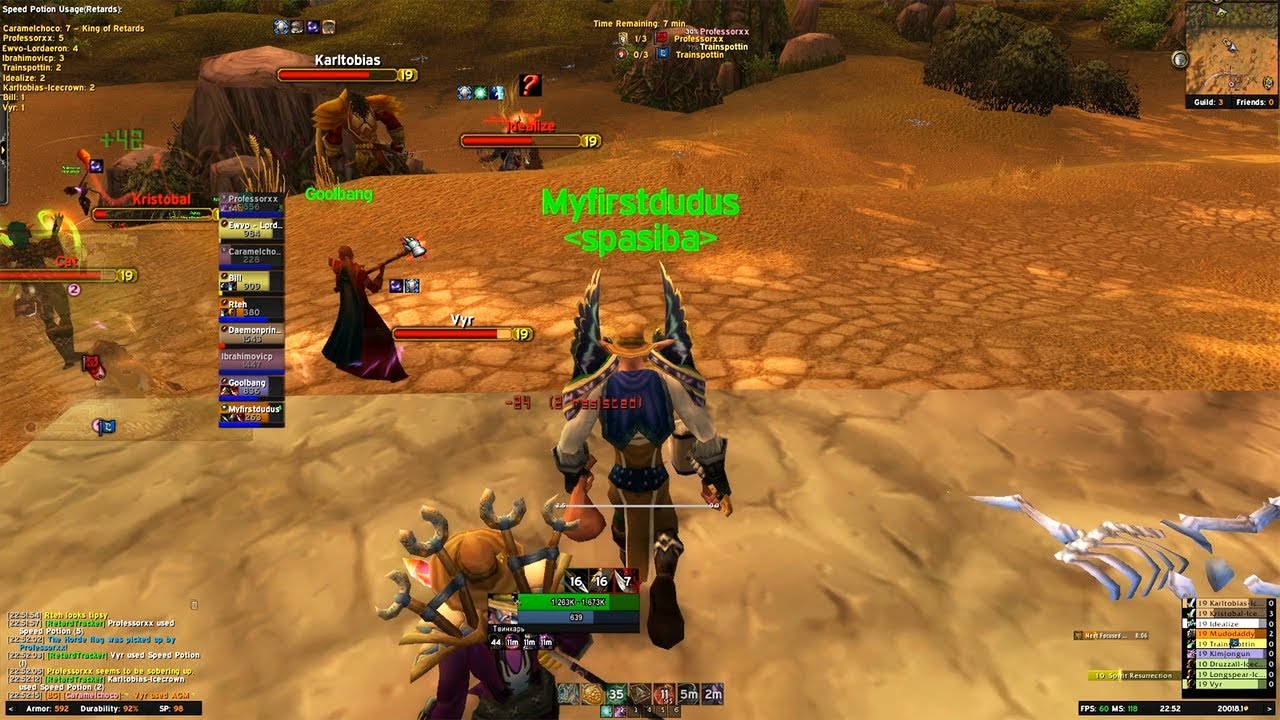 Professorxx did WHAT? - Twink 19 Warmane