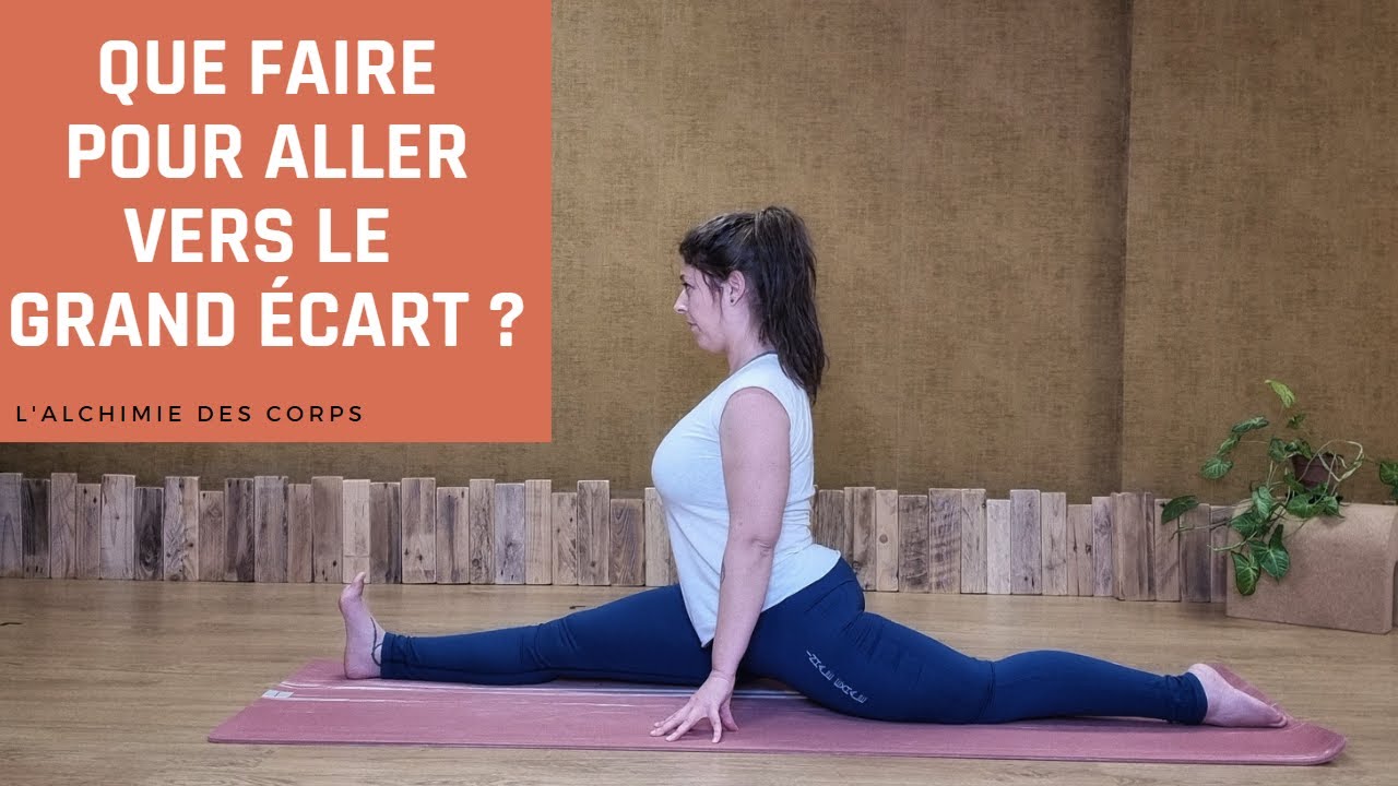 Anatomie du Grand écart en Yoga : comment arriver à faire le grand écart ?