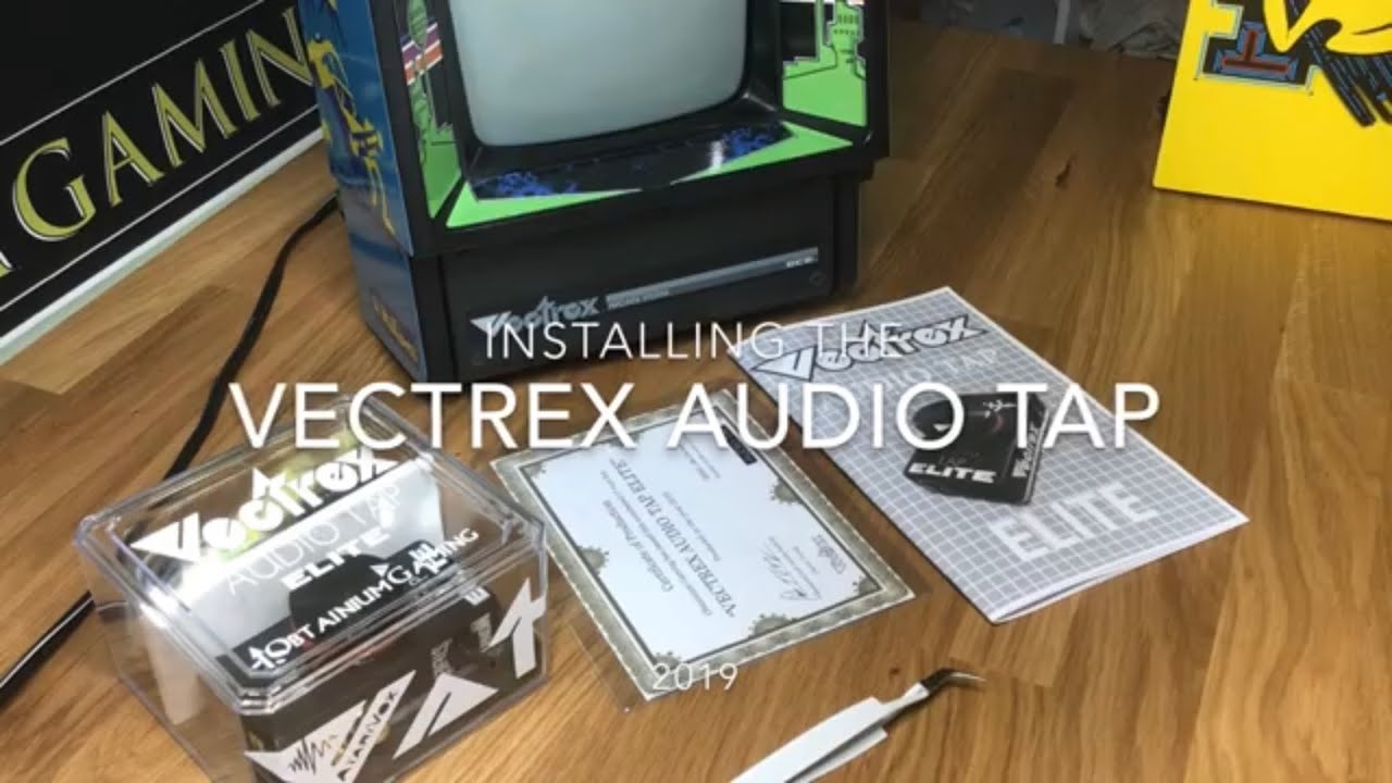 Vectrex Audio Tap Info and Installation NEW 2019