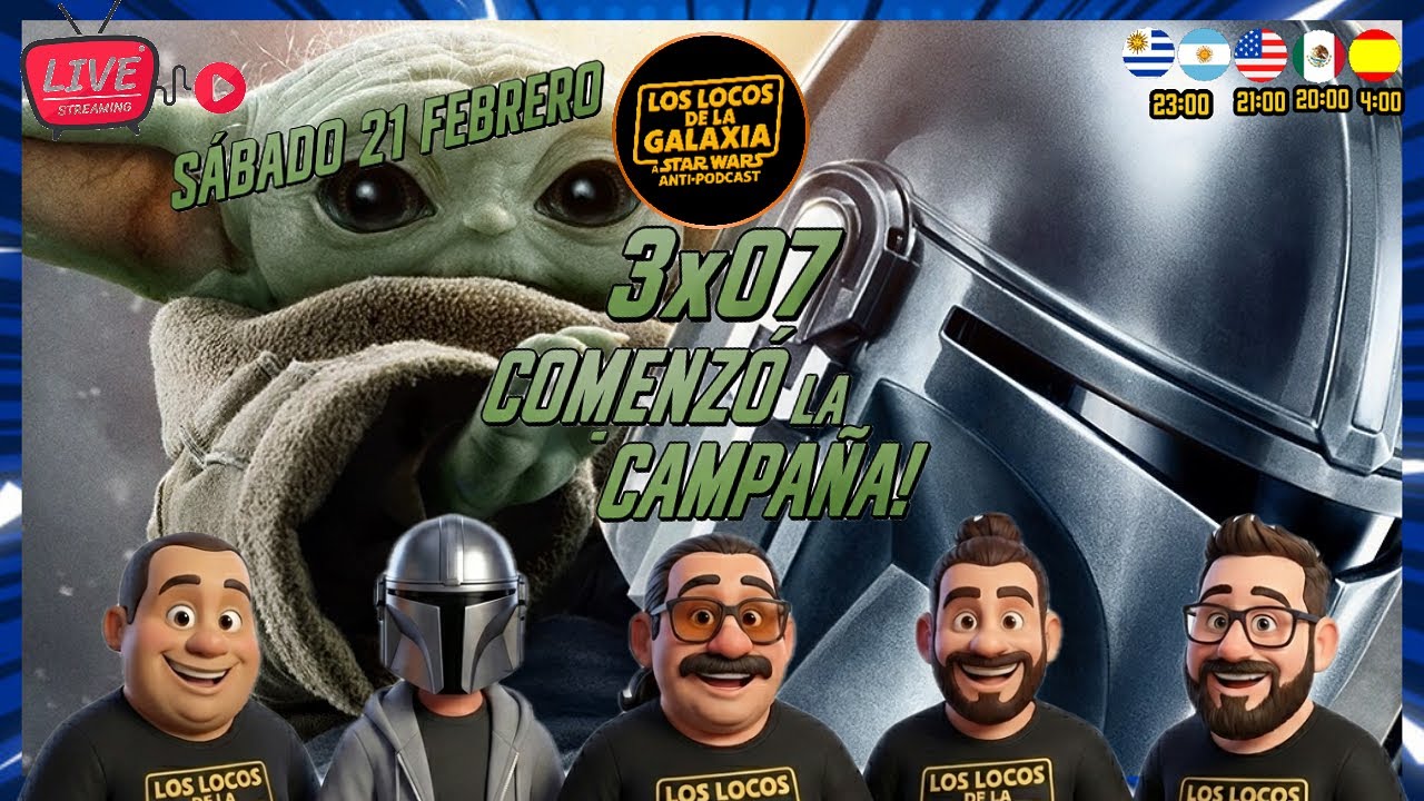 LOS LOCOS DE LA GALAXIA 2x07 | The Mandalorian and grogu: COMIENZA LA CAMPAÑA!