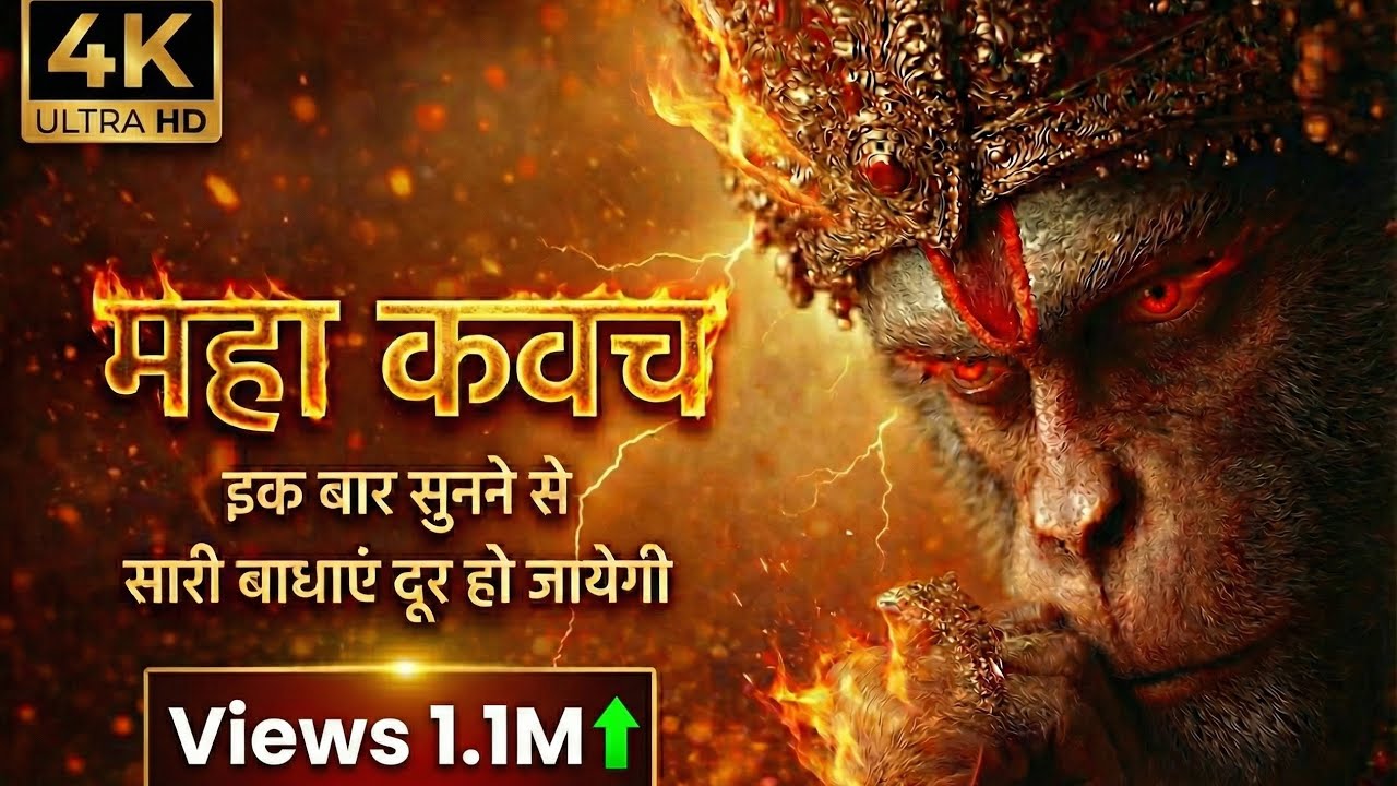 श्री हनुमान महा कवच | Har Dar Se Raksha | Powerful Bhakti Path