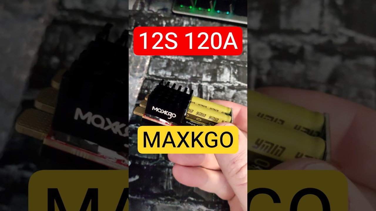Новые Мощные ESC на 12S  MAXKGO