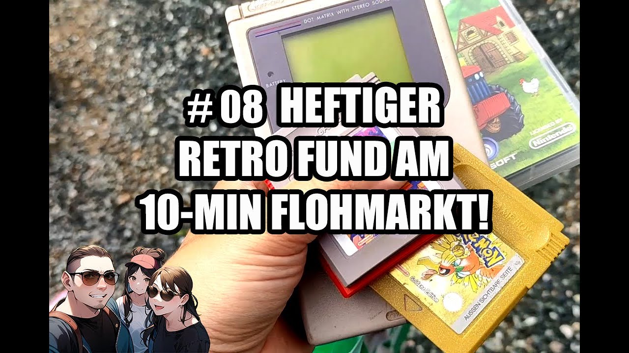 #08 Heftiger Retro Fund am 10 Minuten Flohmarkt! 😱