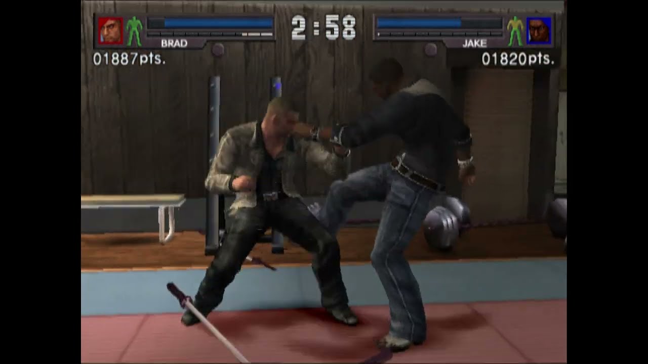 The Epic strike⚡ in DOJO 💥 BRAD vs JAKE || URBAN REIGN || PCSX2