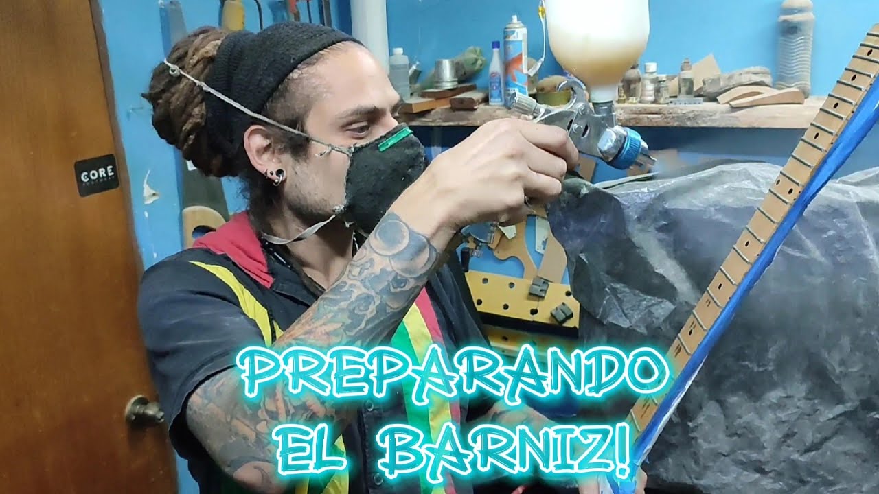 🤔🤔COMO FUE EL PROCESO DEL BARNIZADO DEL DIAPASÓN DE MAPLE?🤔🤔