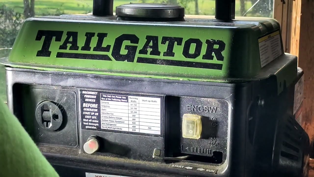 tail gator generador como limpiar varburador