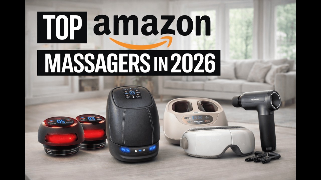 Top Amazon Best Selling Massagers 2026
