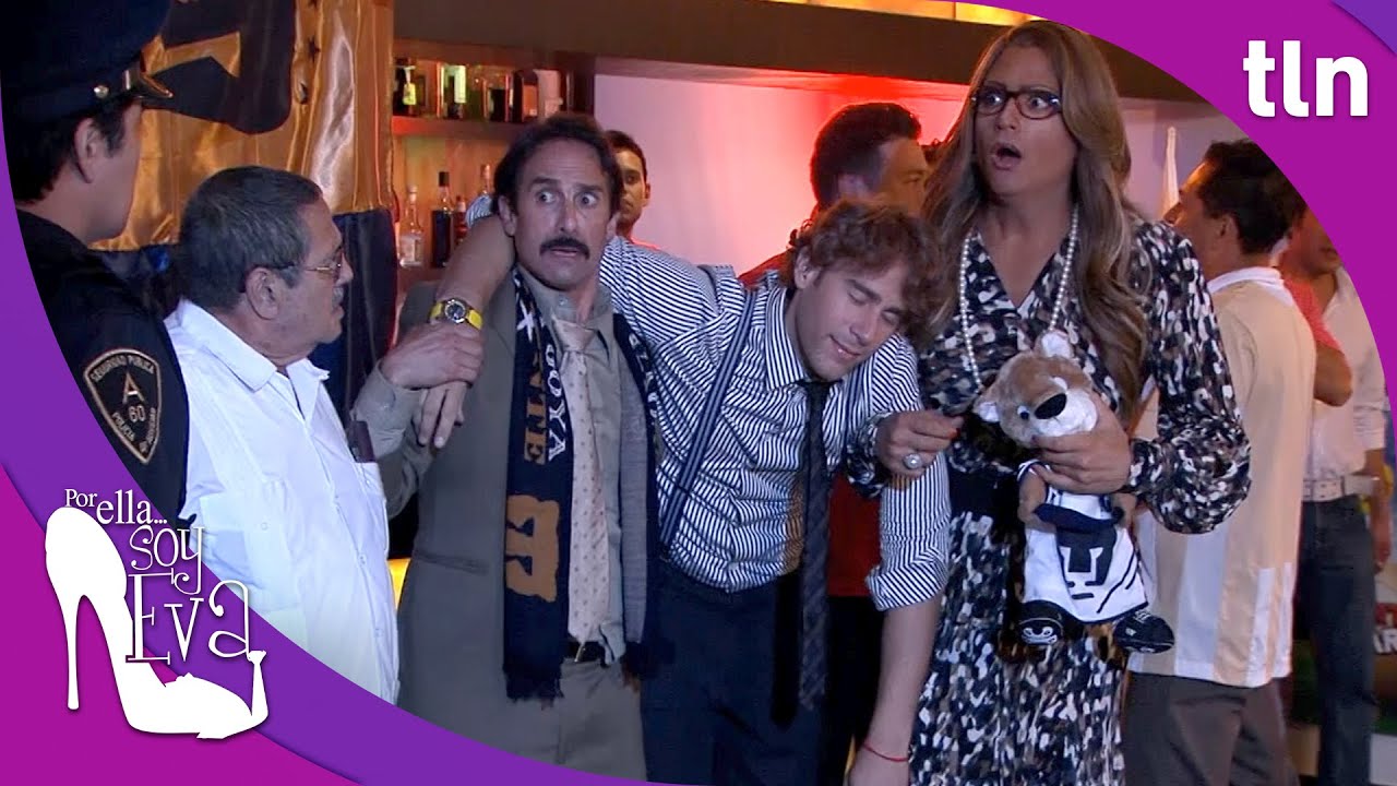 Eva provoca tremendo zafarrancho en un bar | Por ella soy Eva 1/2 | Capítulo 115