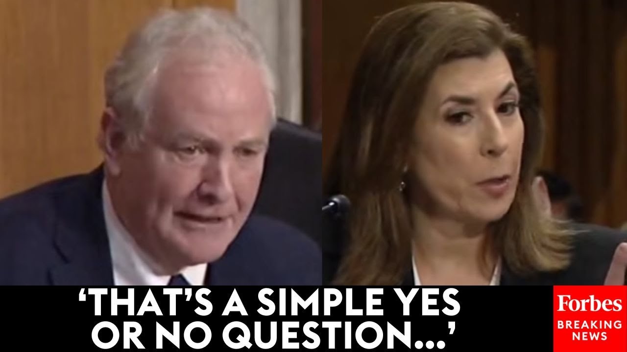 Van Hollen Presses Tammy Bruce On Whether Trump Admin Contends RSF Is Committing Genocide In Sudan