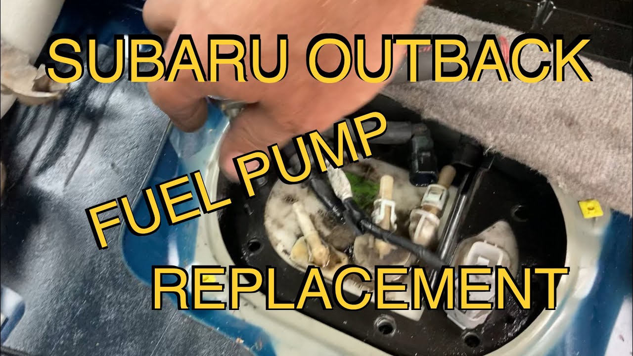 02 Замена и диагностика топливного насоса Subaru Outback