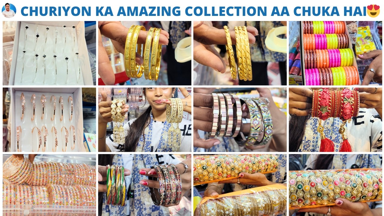 Shaadi Season Special 💍 Kolkata Wholesale Churi & Bangles Collection | Bridal Designs