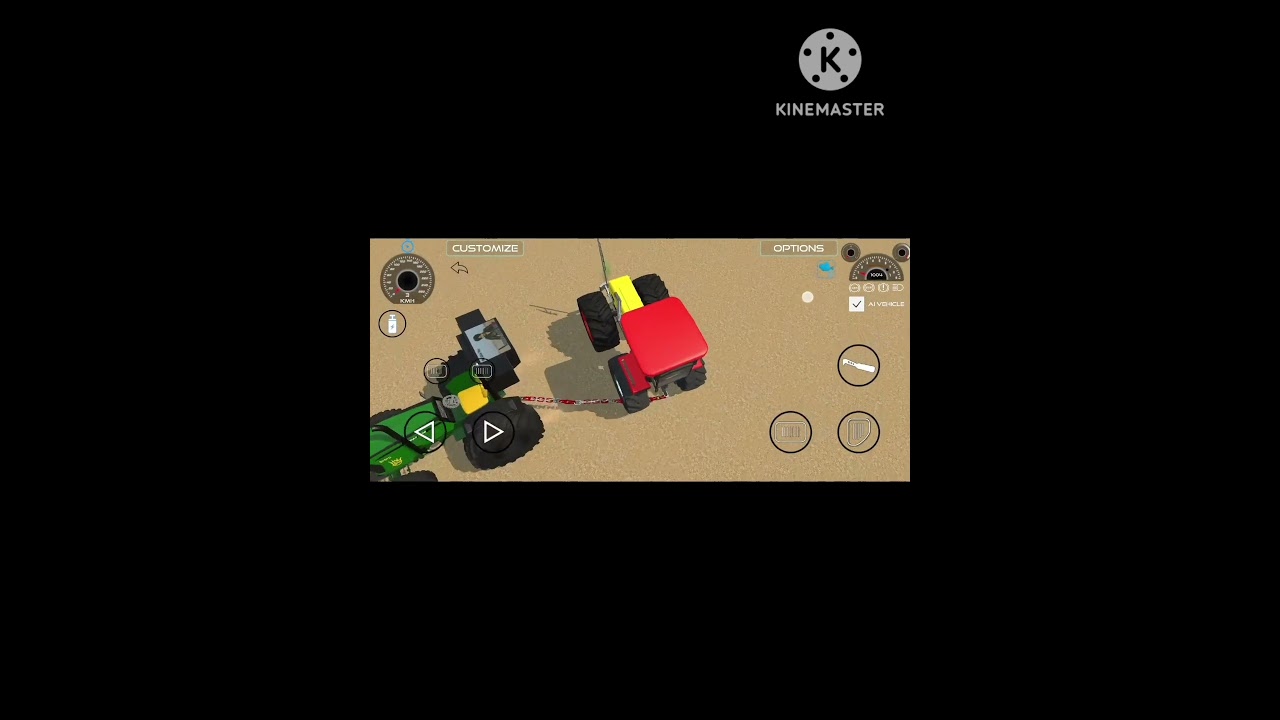Sawaraj tractor ne khincha sidhumoosewale ko/modified wheel,music/indian tractor stimulator3D