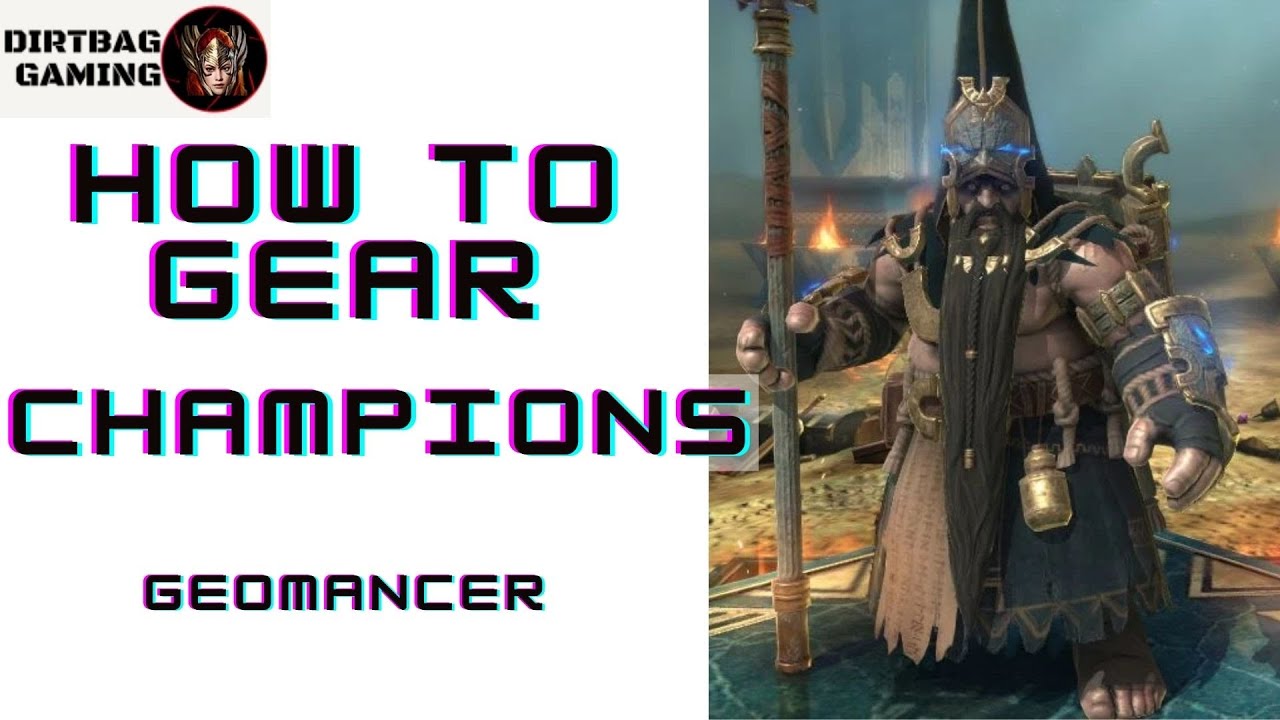 HOW TO GEAR GEOMANCER | Raid Shadow Legends Gear Guide
