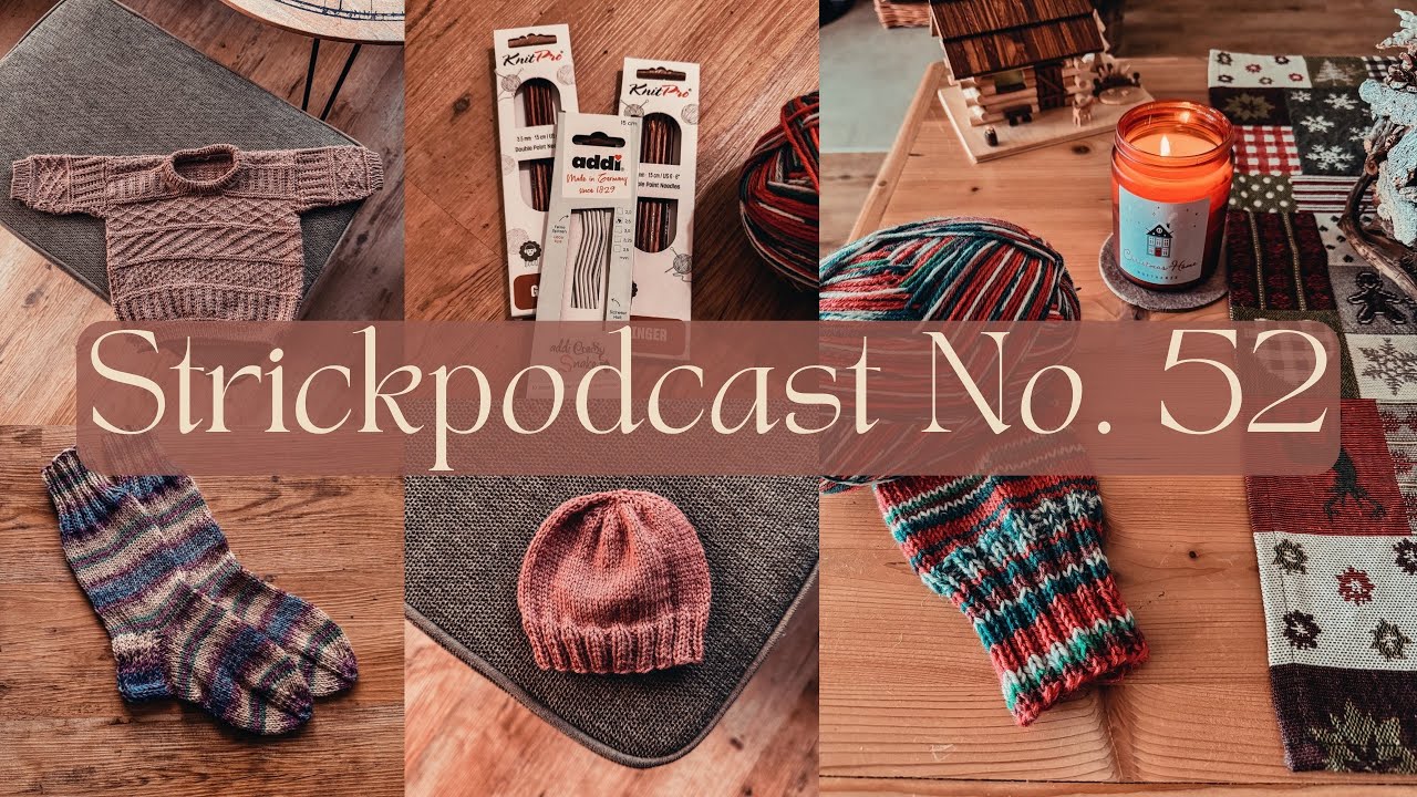 Strickpodcast No. 52: Baby Storm Sweater beendet - Calluna Socks - Christmas Socks