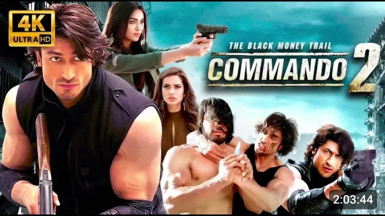 Commando 2 Full Movie 4K UHD | Vidyut Jammwal, Adah Sharma, Esha Gupta | Blockbuster Action Thriller