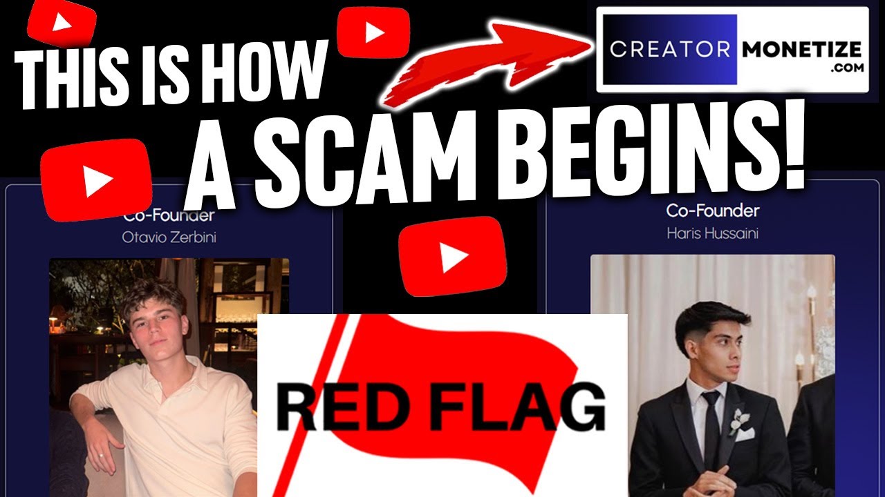 Exposing CREATOR MONETIZE & CREATOR INCOME: Fake YouTube Agency Scam?? (Don't Get Ripped Off!)